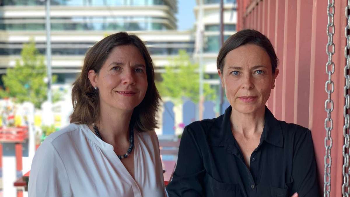 Die neuen Kulturdirektorinnen der Stadt Zürich: (v.l.) Rebekka Fässler und Murielle Perritaz 