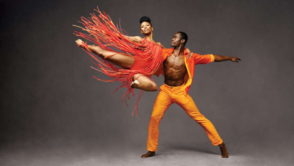 Jacqueline Green and Jamar Roberts vom «Alvin Ailey American Dance Theater». 