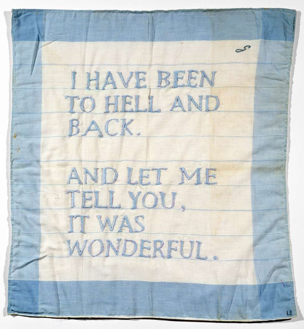 Garment from Performance «She lost it», Louise Bourgeois, 1992