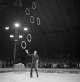 Artistennummern im Zirkus Knie, 1969. Foto: Gody Bürkler