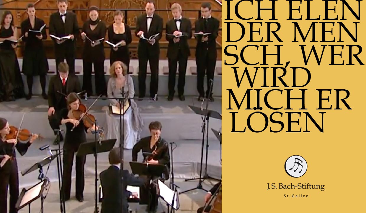 J.S.Bachstiftung BWV 48 Ich elender Mensch, wer wird mich erlösen