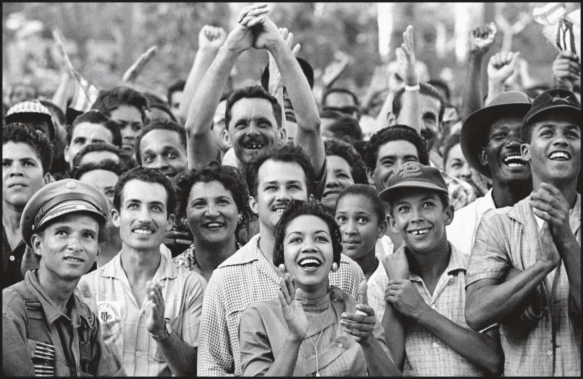 Die kubanische Revolution als kollektiver Begeisterungssturm: Eines der Fotos von Magnum-Fotograf Burt Glinn
